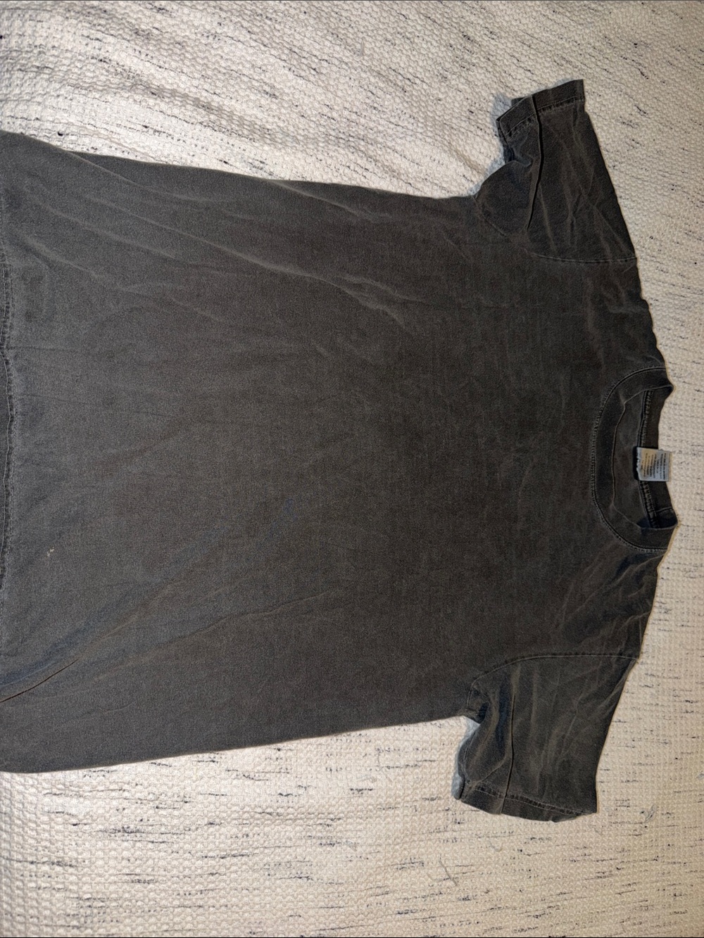 Classic Black Short-Sleeve Crewneck Tee